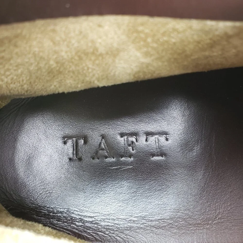 Taft Brown Leather Chukka Boot Mens 9 EU 42 Lace Up Gum Sole Shoe Handmade Spain